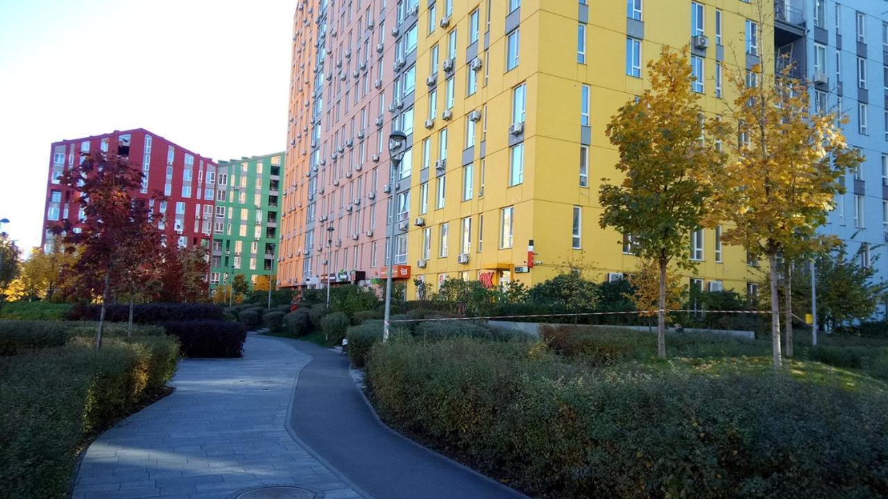 Loft Studio Apartment In The Gated Residential Complex Comfort Town Кт-05 基輔 外观 照片